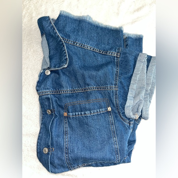 We The Free Light Blue Denim Jumpsuit - Picture 9 of 9